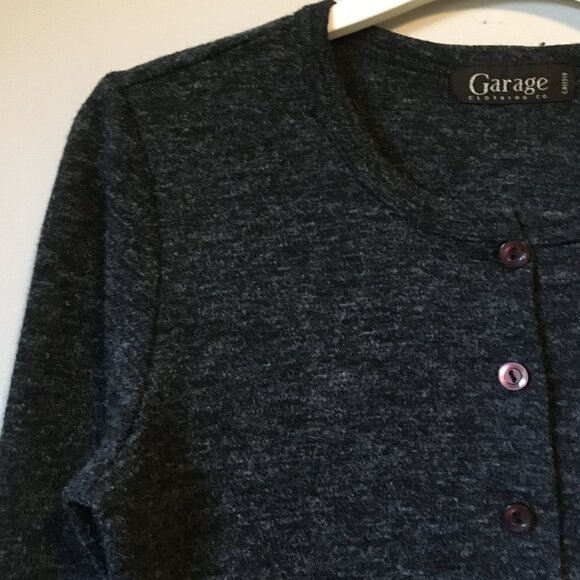 Vintage 90s Made in Canada Garage Button Up Cardigan - Picture 3 of 15